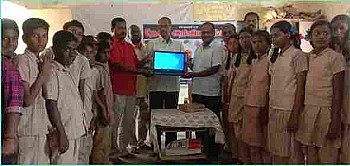 VEFI Laptop Donation for Student Science Education